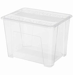 ЯЩИК УНИВЕРСАЛЬНЫЙ 380х280х272 ММ "ТЕХ-БОКС" 21Л (Бесцветный)