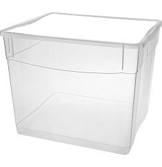 ЯЩИК УНИВЕРСАЛЬНЫЙ «КРИСТАЛЛ» 400х335х315 ММ, 34Л (бесцветный)