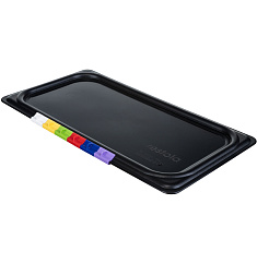 КРЫШКА ДЛЯ КОНТЕЙНЕРА «ГАСТРОЕМКОСТЬ 1/3» (черная)