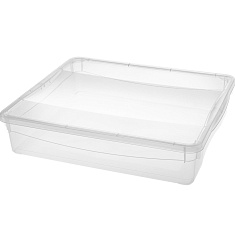 ЯЩИК УНИВЕРСАЛЬНЫЙ 400х335х85 ММ «КРИСТАЛЛ» 9Л (бесцветный)