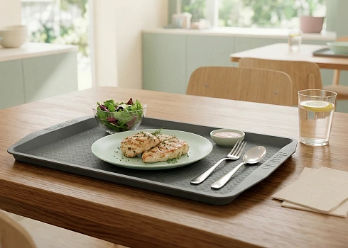 Подносы Restola 420х300 мм с возможностью брендирования ручек