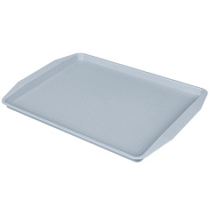 ПОДНОС (СЕРЫЙ-ПП) 420х300 ММ С ОПЦИЕЙ БРЕНДИРВОАНИЯ