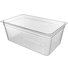 КОНТЕЙНЕР из поликарбоната «ГАСТРОЕМКОСТЬ 1/1 Н-200» (прозрачный)