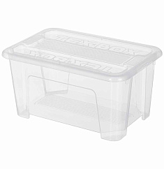 ЯЩИК УНИВЕРСАЛЬНЫЙ 280х183х140 ММ "ТЕХ-БОКС" 4,5Л (Бесцветный)