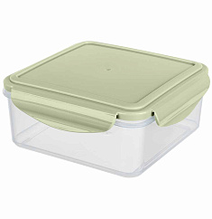 КОНТЕЙНЕР ДЛЯ ПРОДУКТОВ ГЕРМЕТИЧНЫЙ SMART LOCK КВАДРАТНЫЙ 1,0Л (Зеленый)