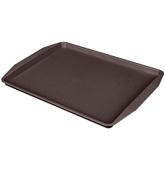 ПОДНОС (КОРИЧНЕВЫЙ-ПС) 420х300 ММ С ОПЦИЕЙ БРЕНДИРОВАНИЯ