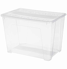 ЯЩИК УНИВЕРСАЛЬНЫЙ 575х380х405 ММ "ТЕХ-БОКС" 70Л (Бесцветный)